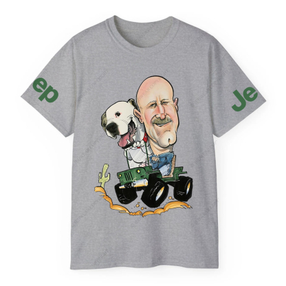 Old Man Cactus Dog Woody Jp T-Shirt