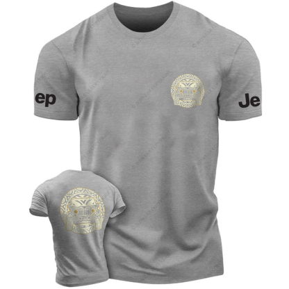 Hollow Pattern Four Wheeler Car JP T-Shirt