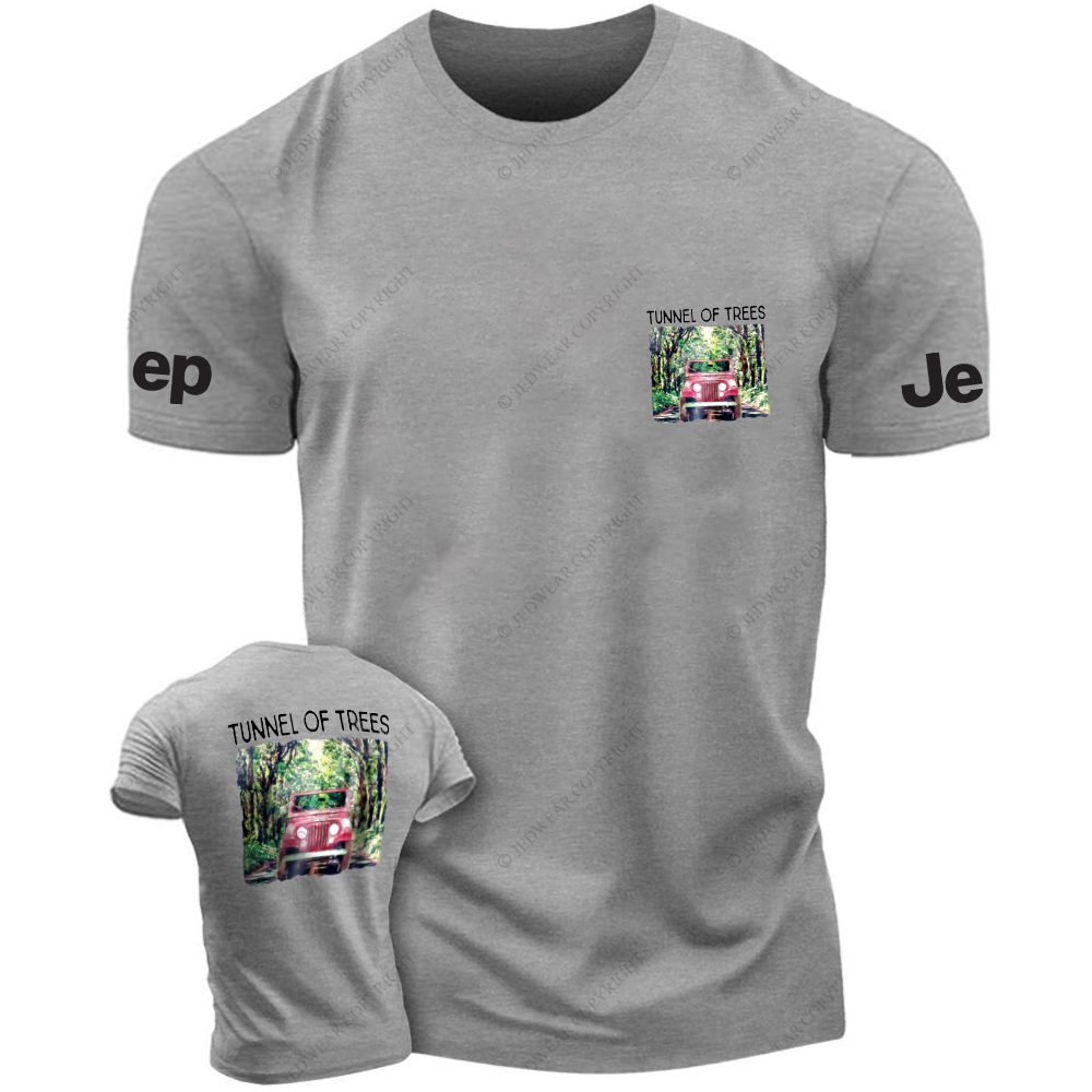 Tonnel Of Trees Road Gress JP T-Shirt