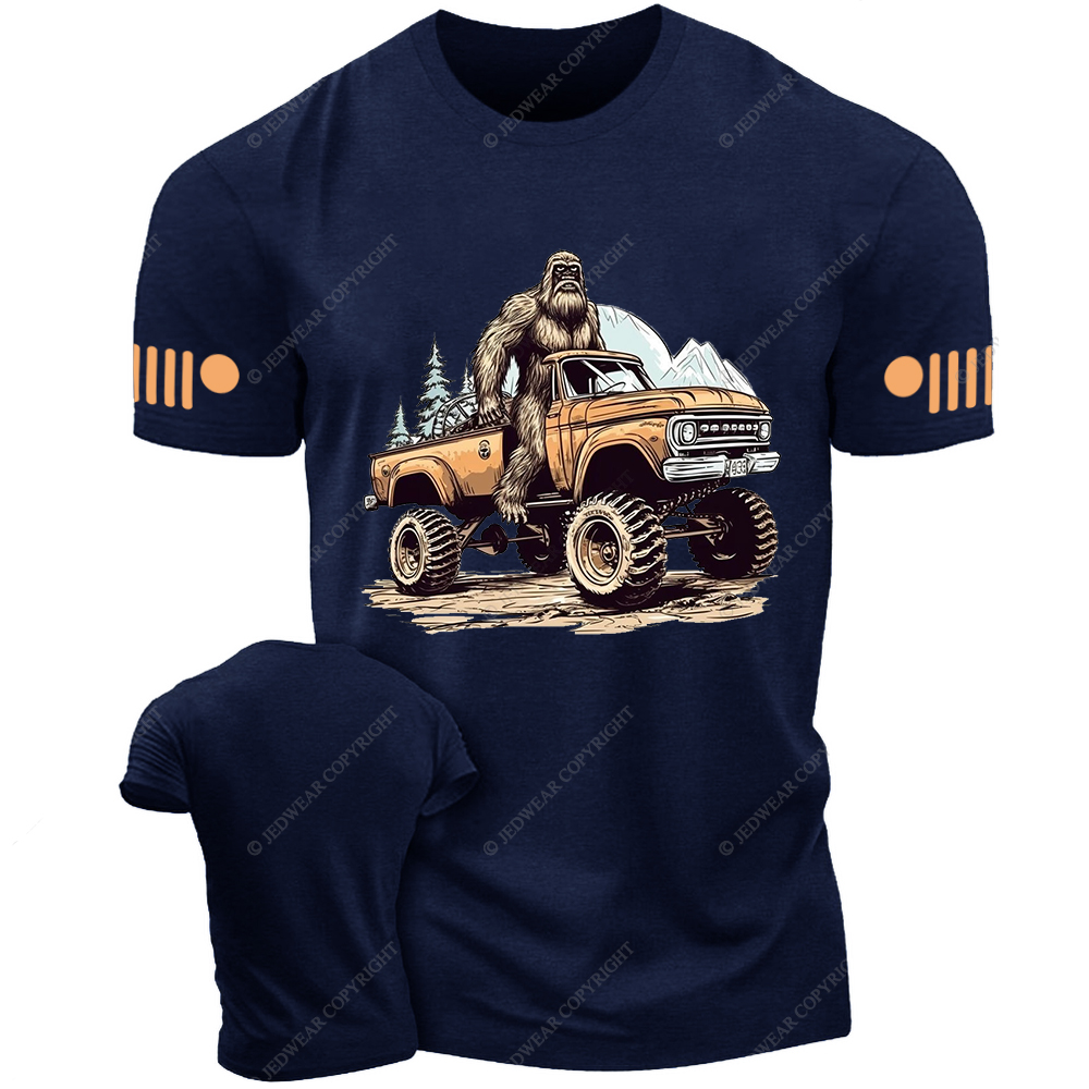 Monkey Driving A Car Jp T-Shirt