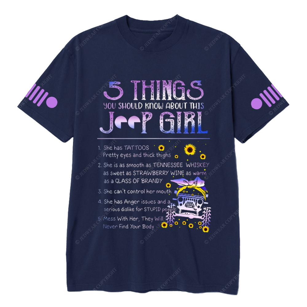 5 Things You Should Know About This Girl Jp T-Shirt