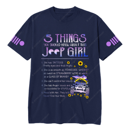5 Things You Should Know About This Girl Jp T-Shirt