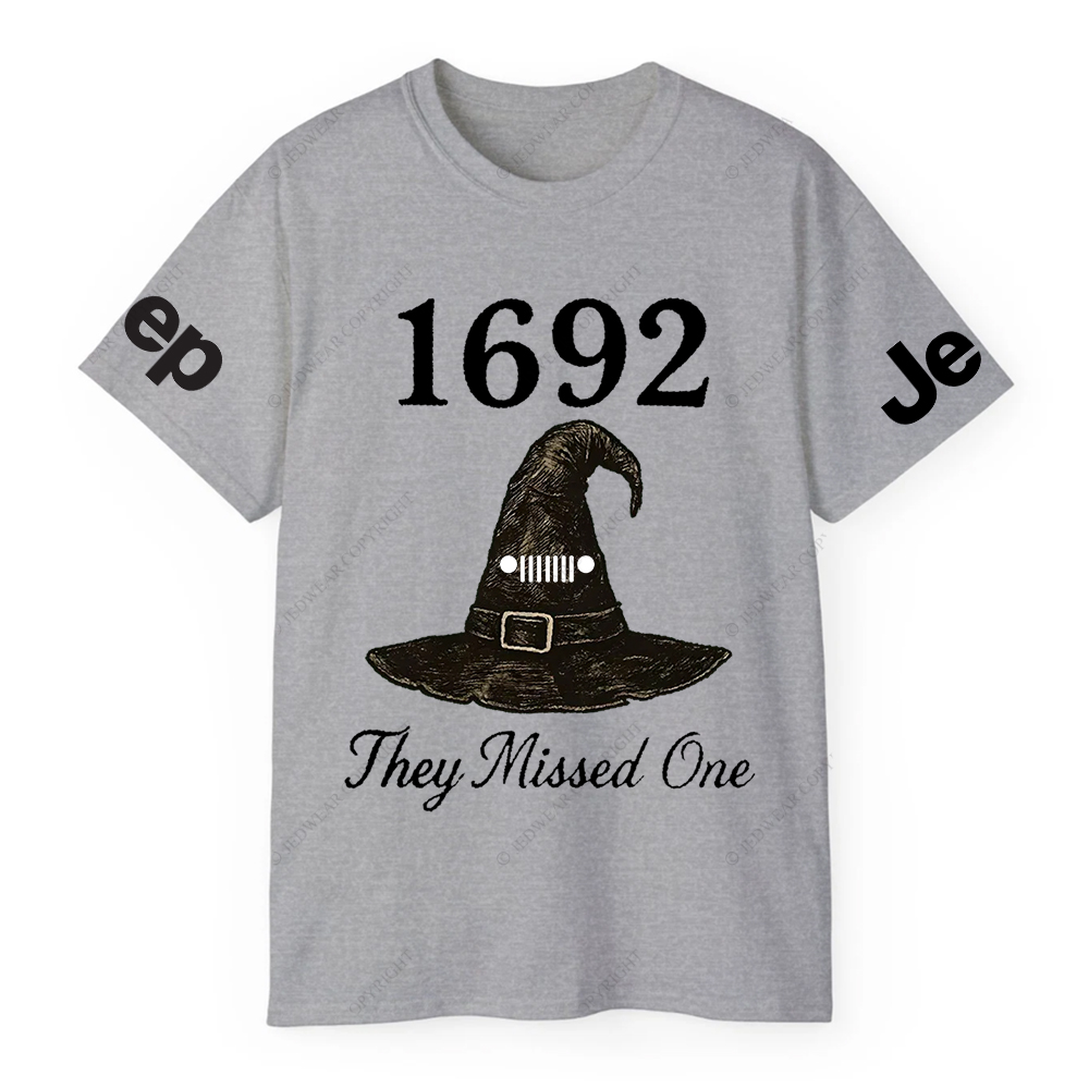 Halloween Cap 1692 They Missed One Jp T-Shirt