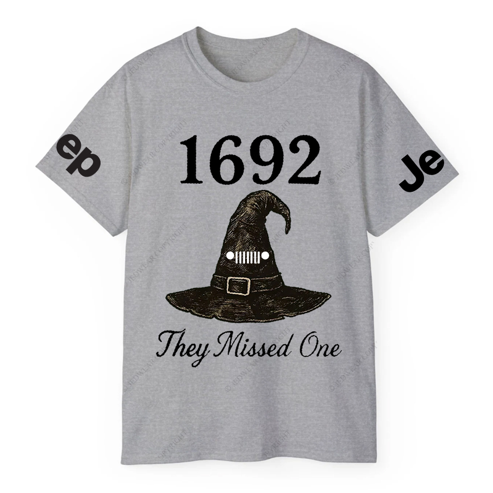 Halloween Cap 1692 They Missed One Jp T-Shirt