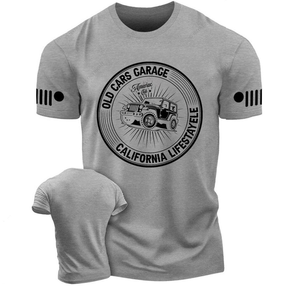 Old Cars Carace California Lifestayele Jp T-Shirt