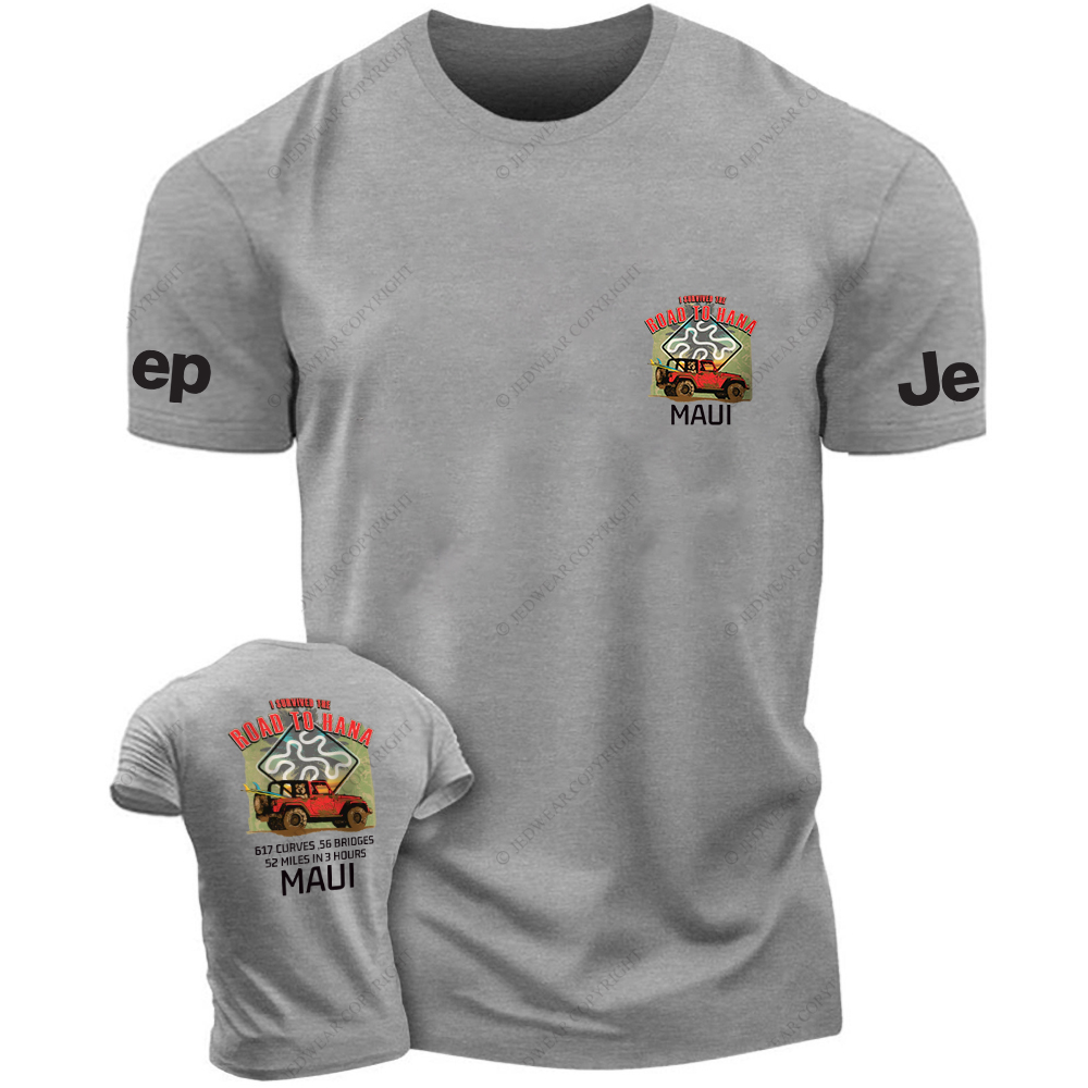 I Survived The Road To Hana Curves  JP T-Shirt