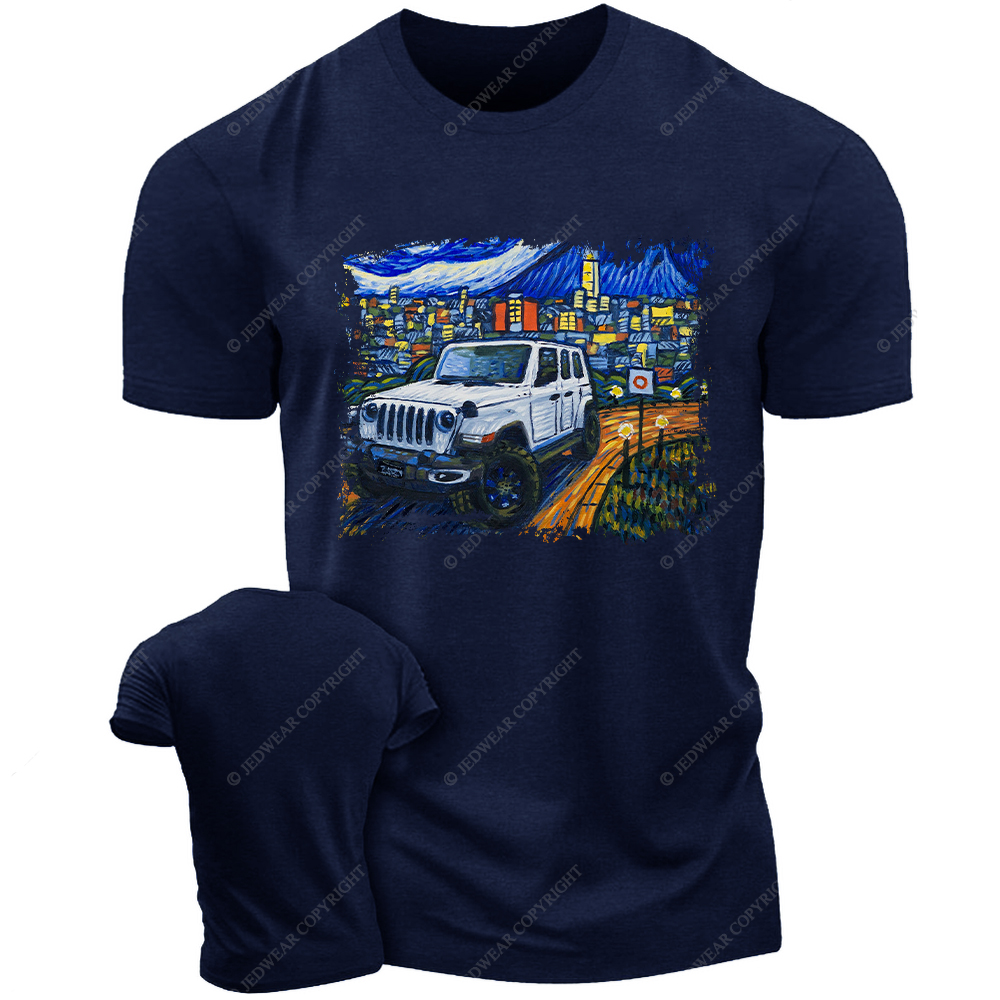 Colorful Oil Painting Jp T-Shirt
