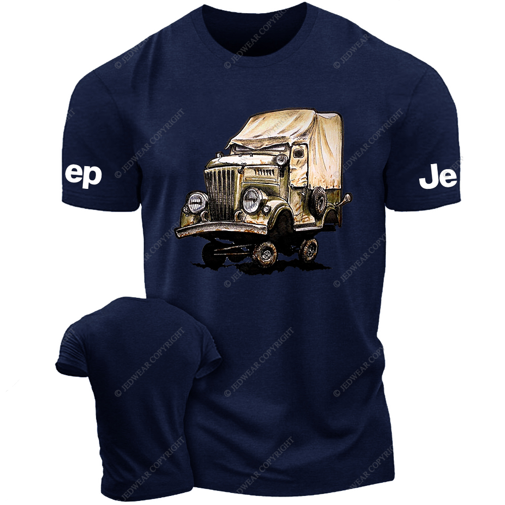 Funny Cartoon Colored Pencil Drawing Cute Jp T-Shirt
