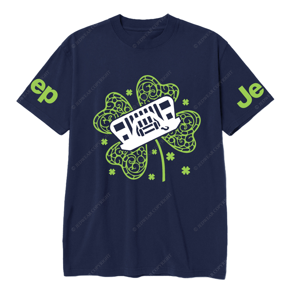 Four-Leaf Clover Flowers And Plants Jp T-Shirt