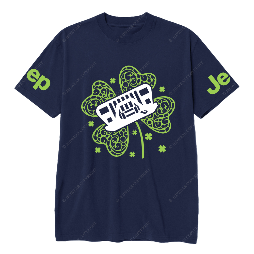 Four-Leaf Clover Flowers And Plants Jp T-Shirt