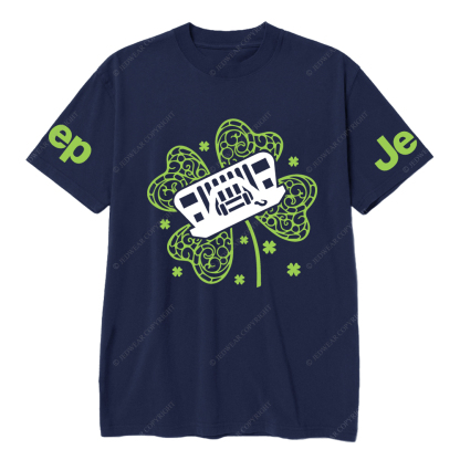 Four-Leaf Clover Flowers And Plants Jp T-Shirt