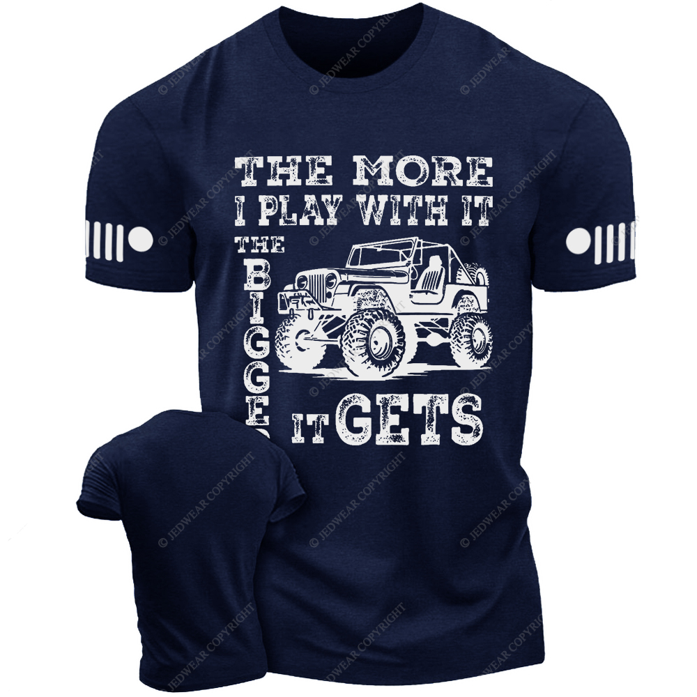Wrangler The More I Play With It The Bigger I Gets Jp T-Shirt