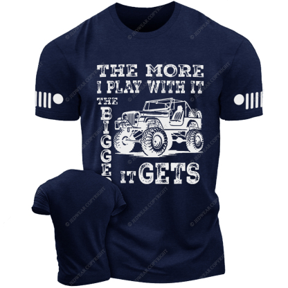 Wrangler The More I Play With It The Bigger I Gets Jp T-Shirt