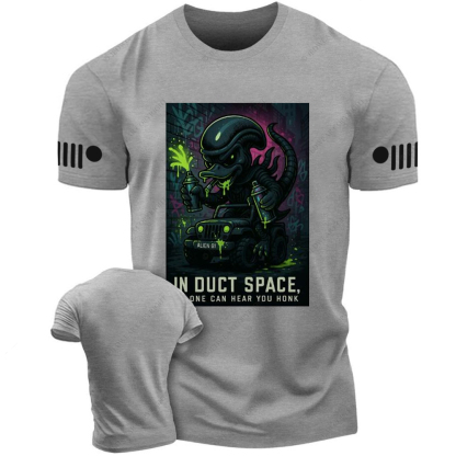Alien Duck Off-Road In Duct Space Jp T-Shirt