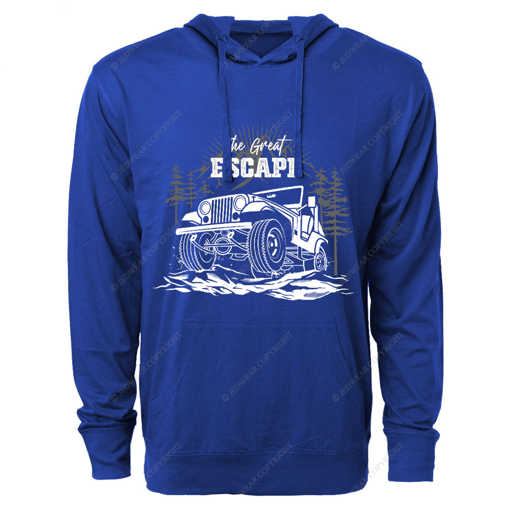 The Great Escape CJ-5 Jp Oversized Lightweight Hoodie
