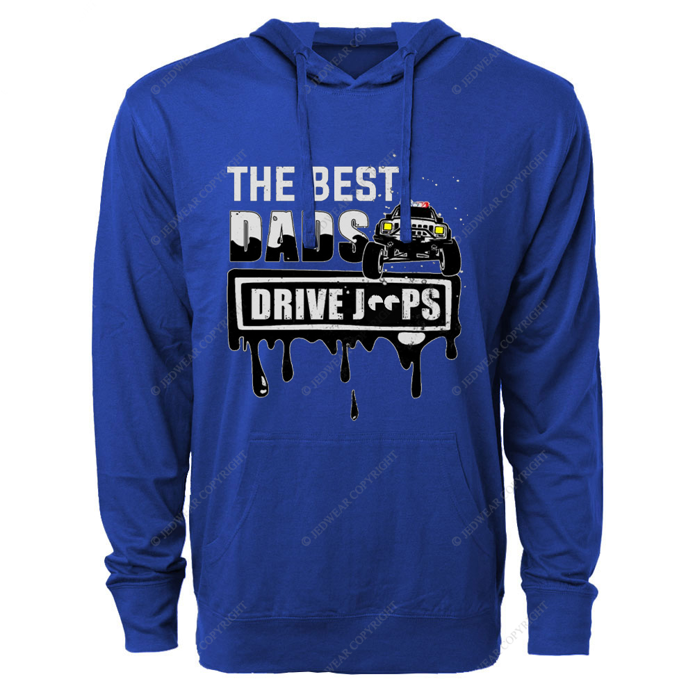 The Best Dads Drive Car Jp Oversized Lightweight Hoodie