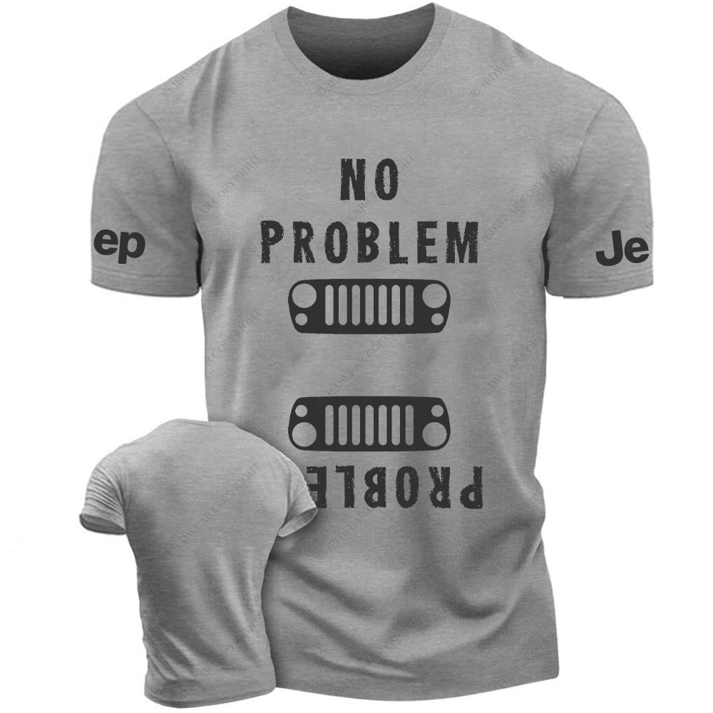 No Problem Wrangler JK Grill Jp T-Shirt