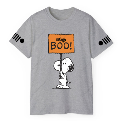 Step Into The Whimsical World Of Halloween Boo Jp T-Shirt