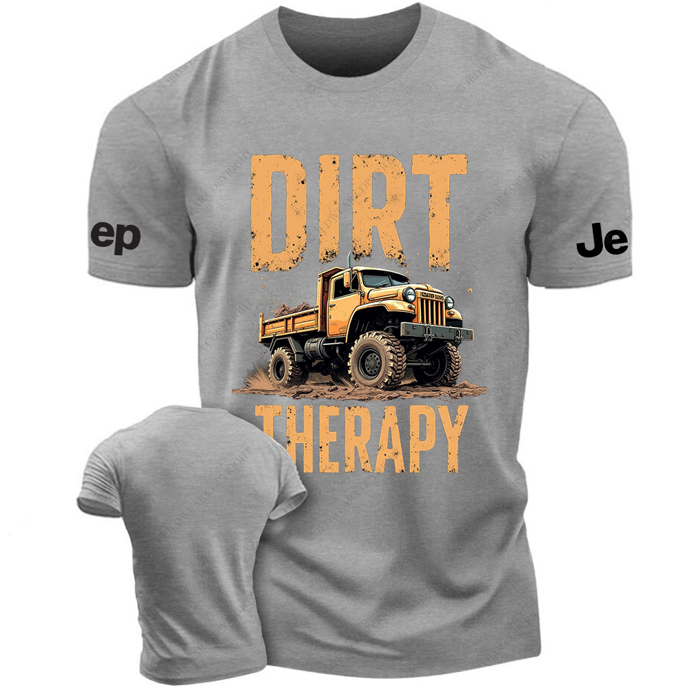 Dirt Therapy Truck Off-Roading Mudding Jp T-Shirt