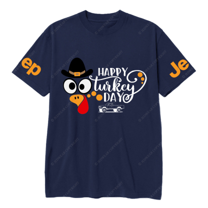 Happy Turkey Day Gobble Thanksgiving Day Jp T-Shirt