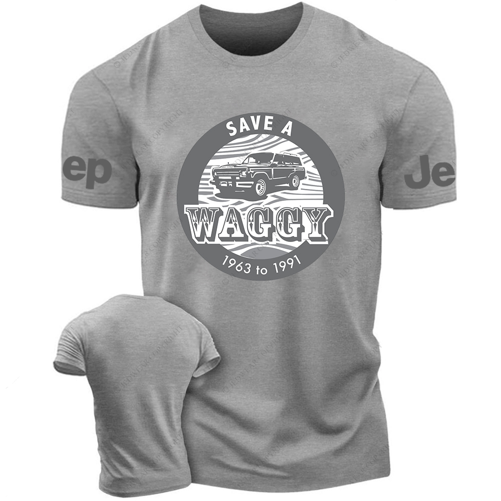 Save A Waggy Gray Classic Jp T-Shirt