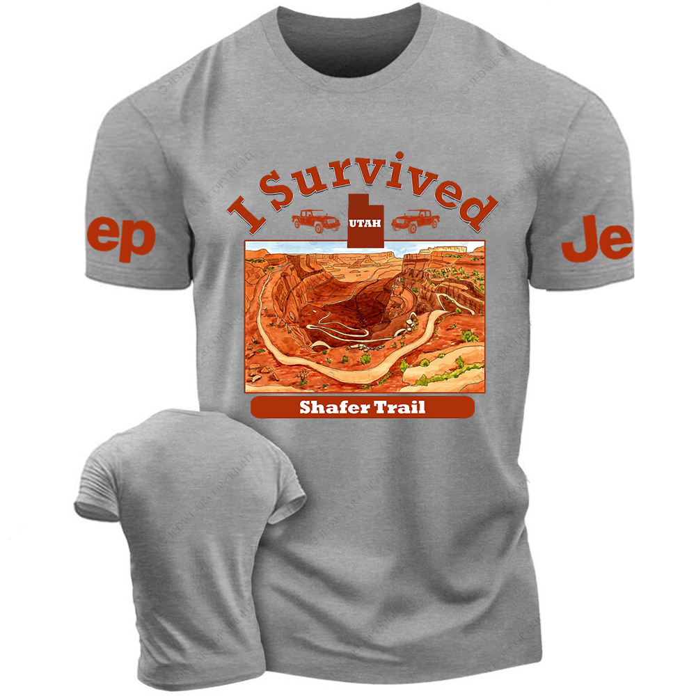 I Survived Shafer Trail Canyonlands National Park Classic Jp T-Shirt