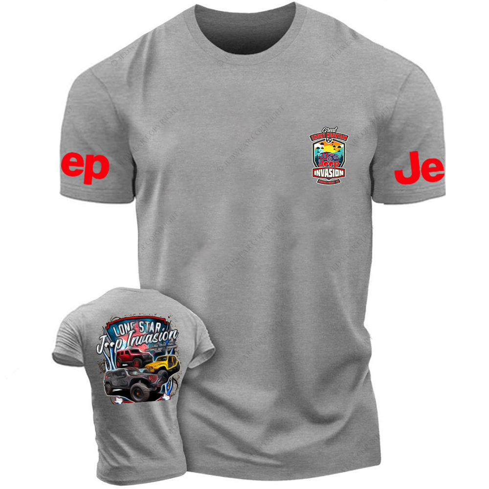 Great Smoky Mountain Lone Star Car Invasion Jp T-Shirt
