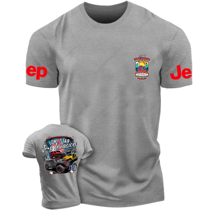 Great Smoky Mountain Lone Star Car Invasion Jp T-Shirt