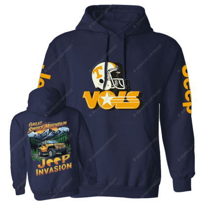 Great Smoky Mountain Invasion Sun Tree Jp Casual Hoodie