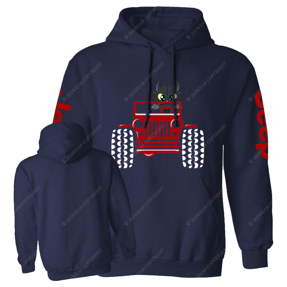 Halloween A Little Bat Is Driving A Car Jp Casual Hoodie
