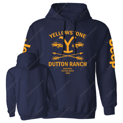 Yellowatone Dutton Ranch Jp Casual Hoodie