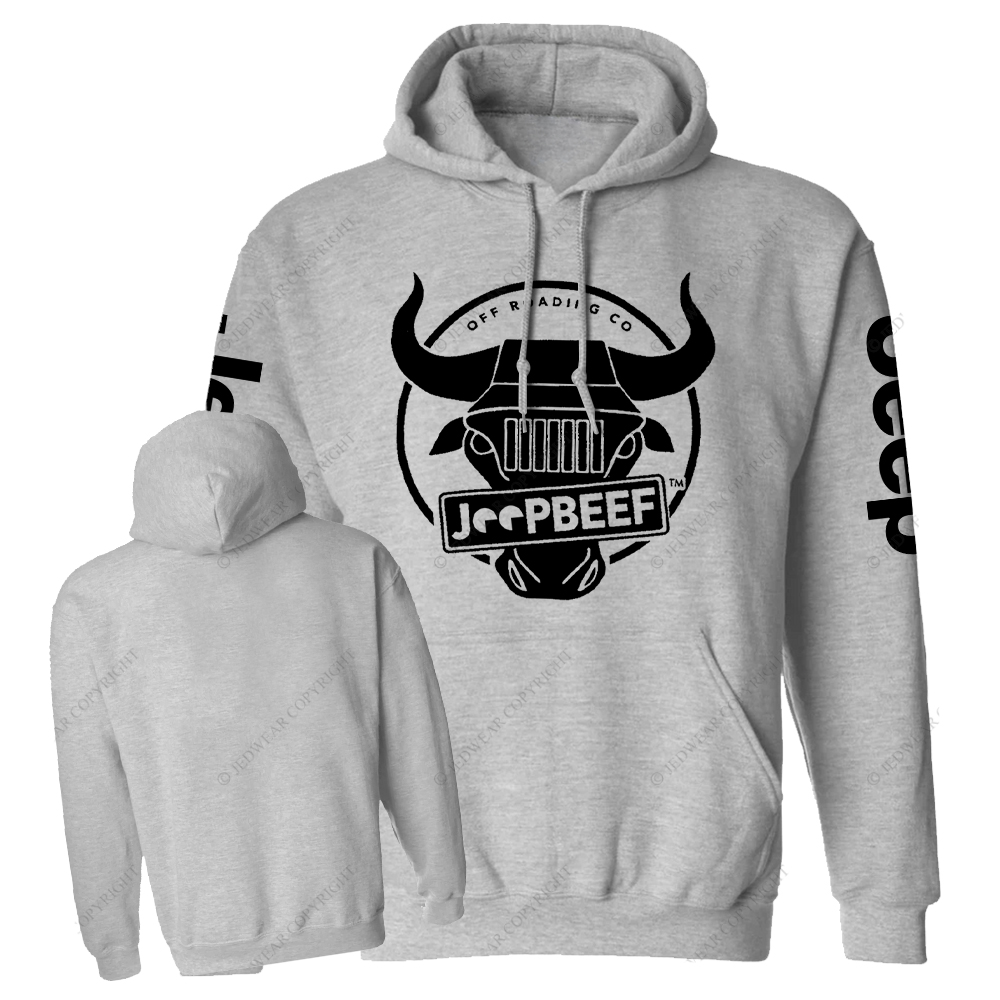 Western Style Bull Head Jp Casual Hoodie
