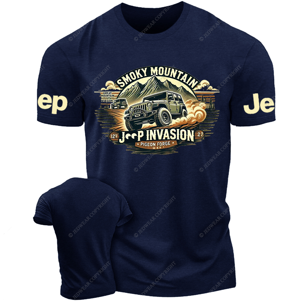 Great Smoky Mountain Invasion Pigeon Forge Jp T-Shirt