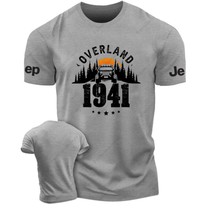 Tree Sunset Overland Since 1941 JP T-Shirt