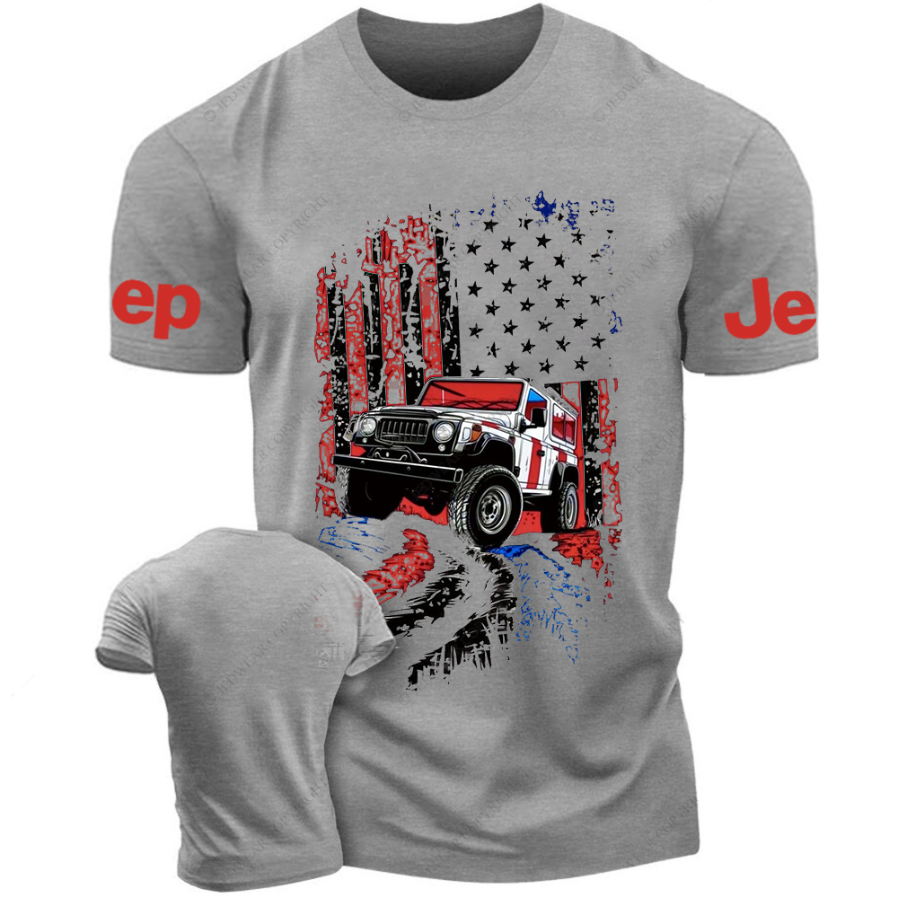 Wrangler JK American Flag Jp T-Shirt
