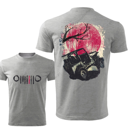 Off-Road Dirty Trails Difficult Routes Rivers And Streams Ink Jp T-Shirt