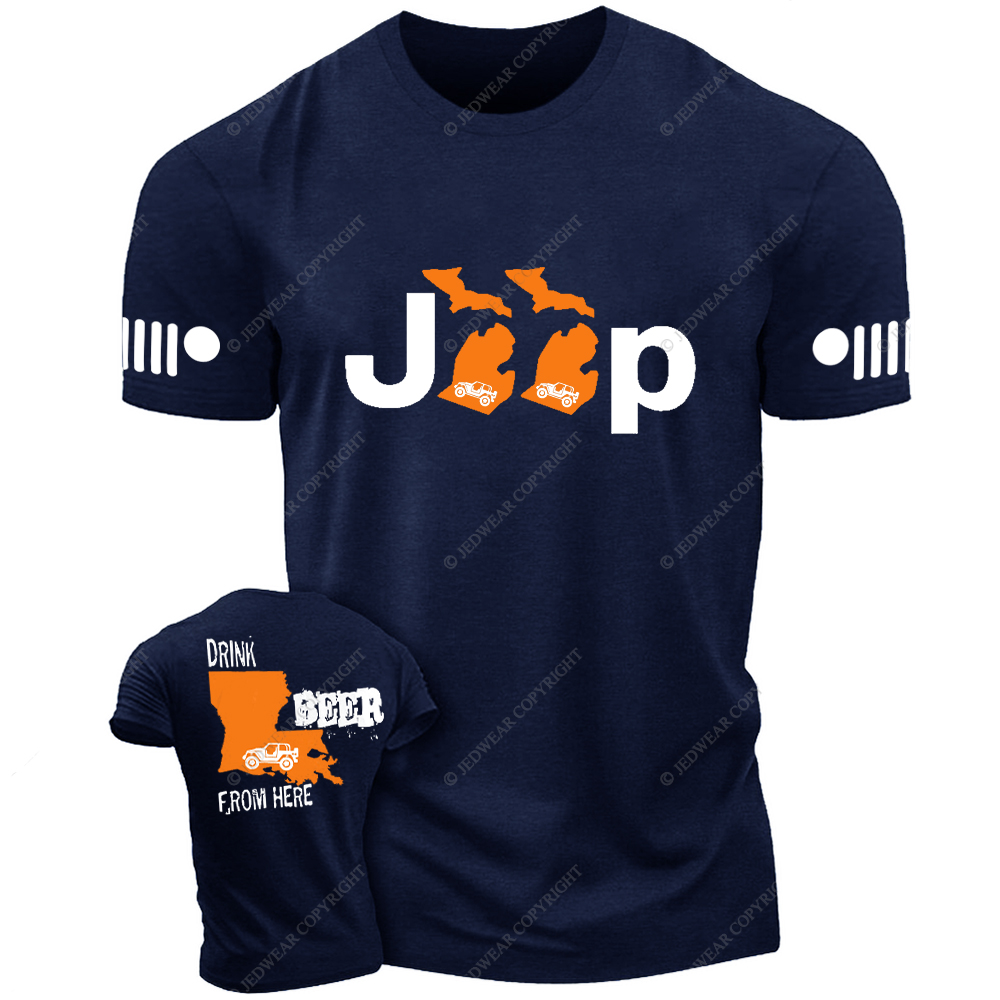 Map Of The Americas Jp T-Shirt