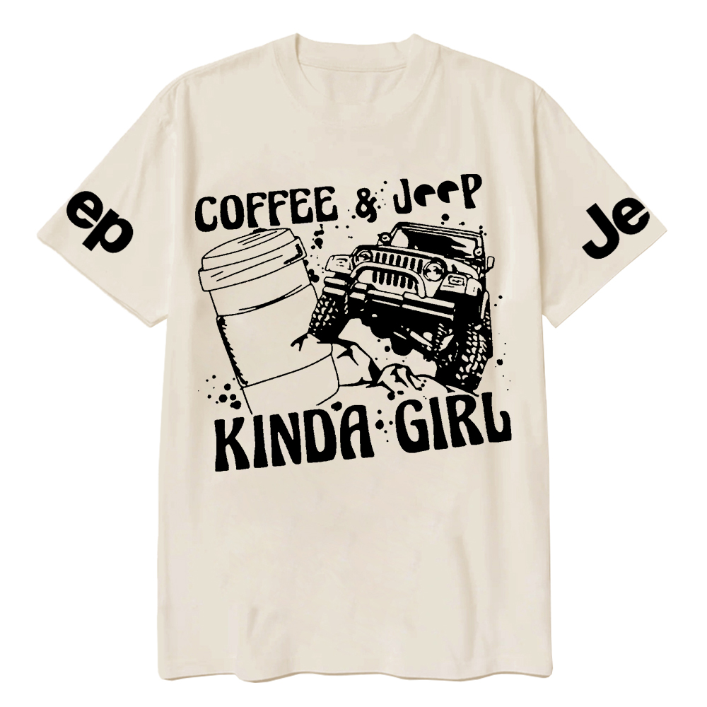 Coffee And Car Kinda Girl Jp T-Shirt