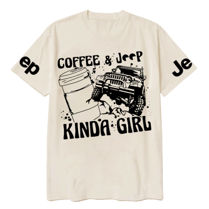 Coffee And Car Kinda Girl Jp T-Shirt