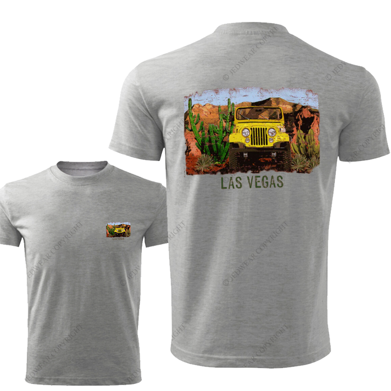 Hawaii Las Vegas Cactus Desert Quad JP T-Shirt
