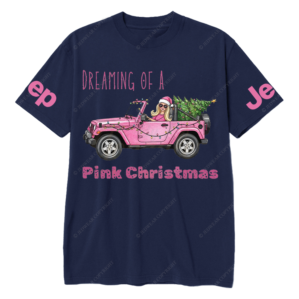 Dreaming Of A Pink Christmas Jp T-Shirt