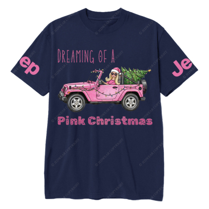 Dreaming Of A Pink Christmas Jp T-Shirt