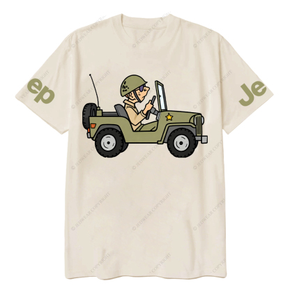 Cartoon Funny Willys Jp T-Shirt