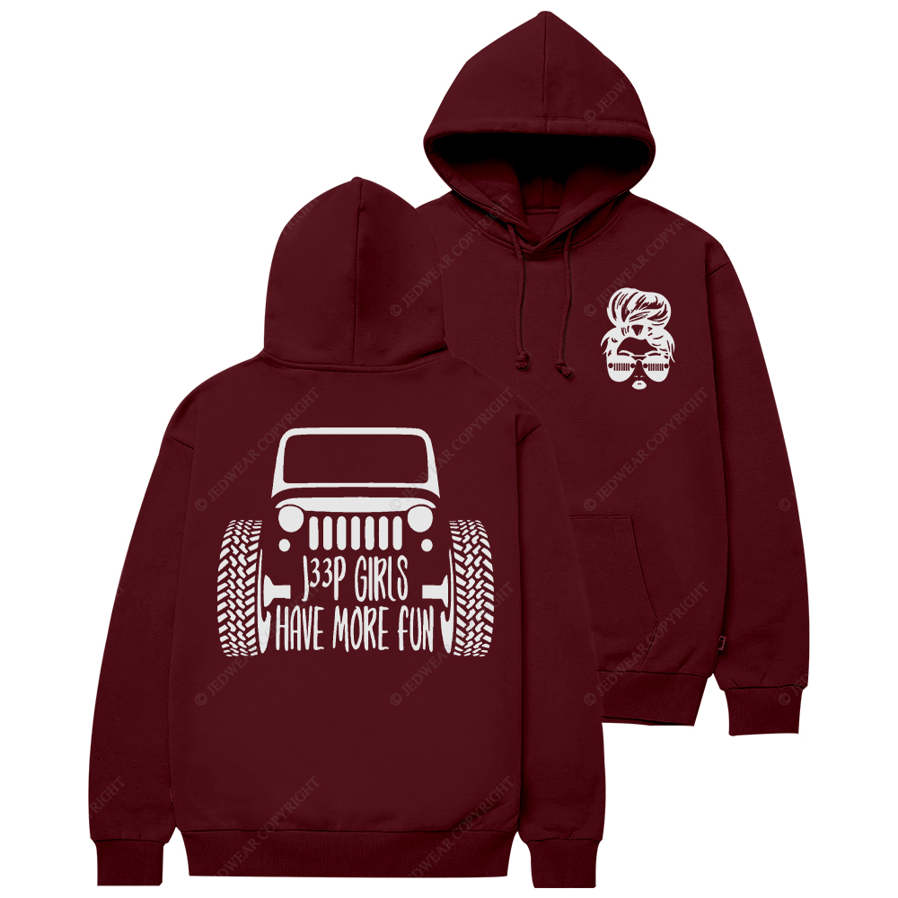 Girls Have More Fun Jp Casual Hoodie