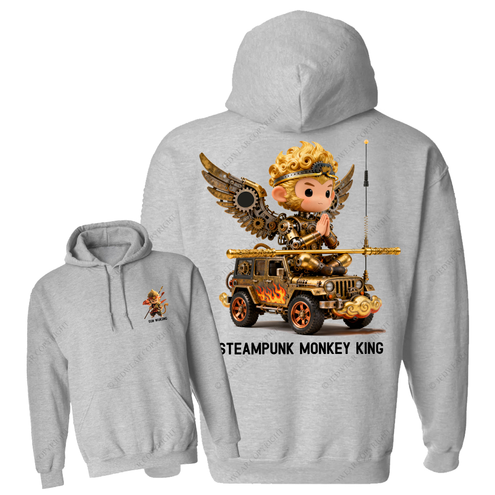 Sun Wukong Steampunk Monkey King Jp Casual Hoodie