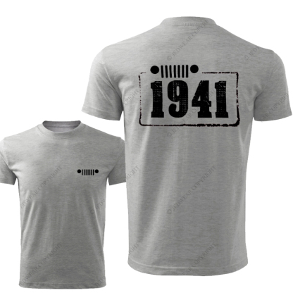 JP Created Times Since 1941 Front And Rear Design JP T-Shirt