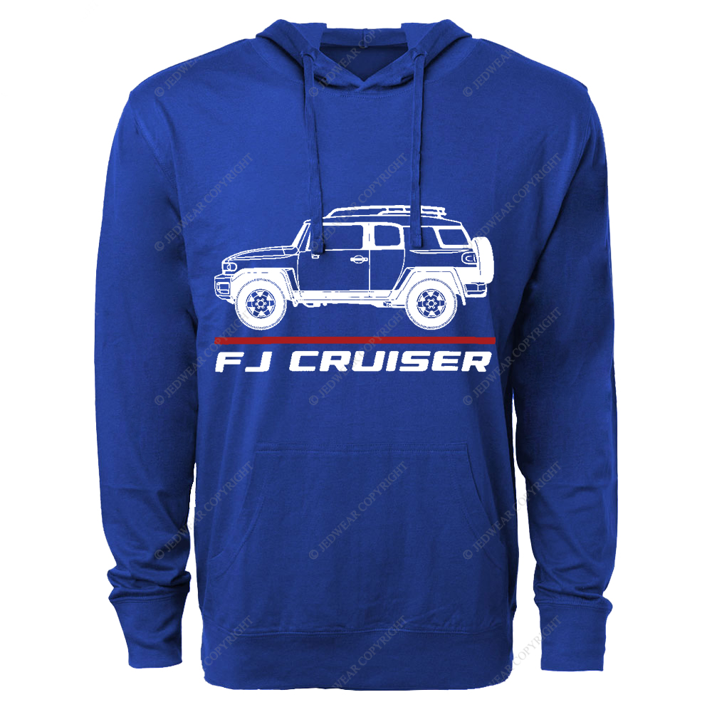 FJ Cruiser SUV Car FJ Oversized Lightweight Hoodie   