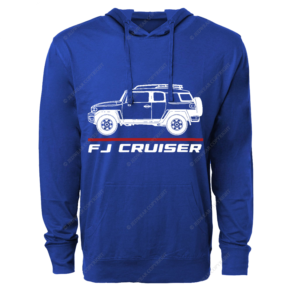 FJ Cruiser SUV Car FJ Oversized Lightweight Hoodie   