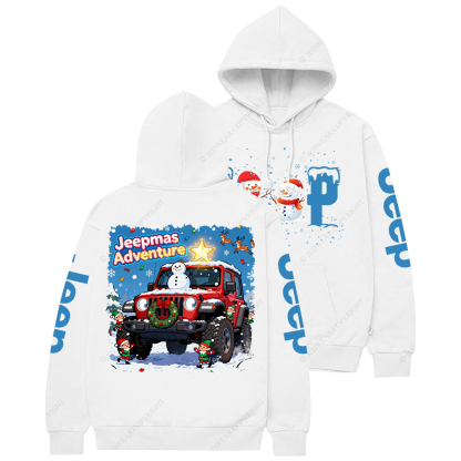 Adventure Merry Christmas Jp Casual Hoodie