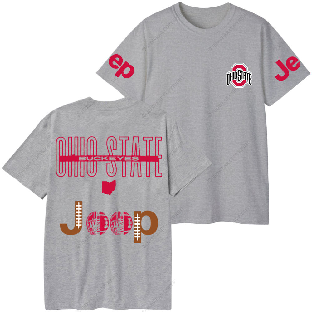 Buckeyes The Ohio State University Football Jp T-Shirt